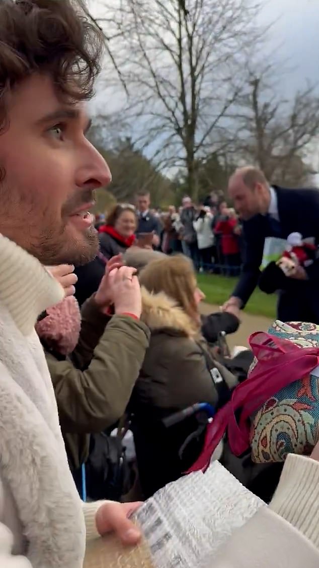 The Sweet Moment Teacher, Who Traveled From France To Meet The Royal