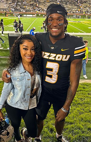 Kendall and Luther after a Mizzou game