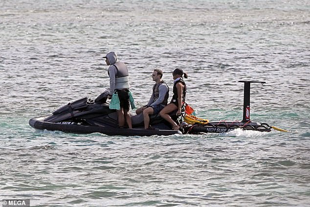 He spends large parts of the year with his family in his hideout in Hawaii