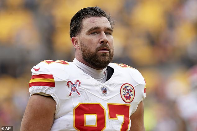 Kelce and the Chiefs clinched the first seed in the AFC playoffs with two games left in the regular season.