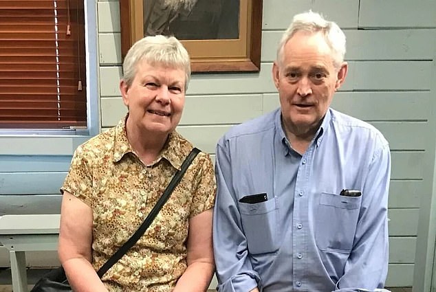 Ian Wilkinson and Heather Wilkinson (both pictured) became seriously ill after eating wild mushrooms. Mrs Wilkinson died on Friday while her husband remained in hospital in a critical condition