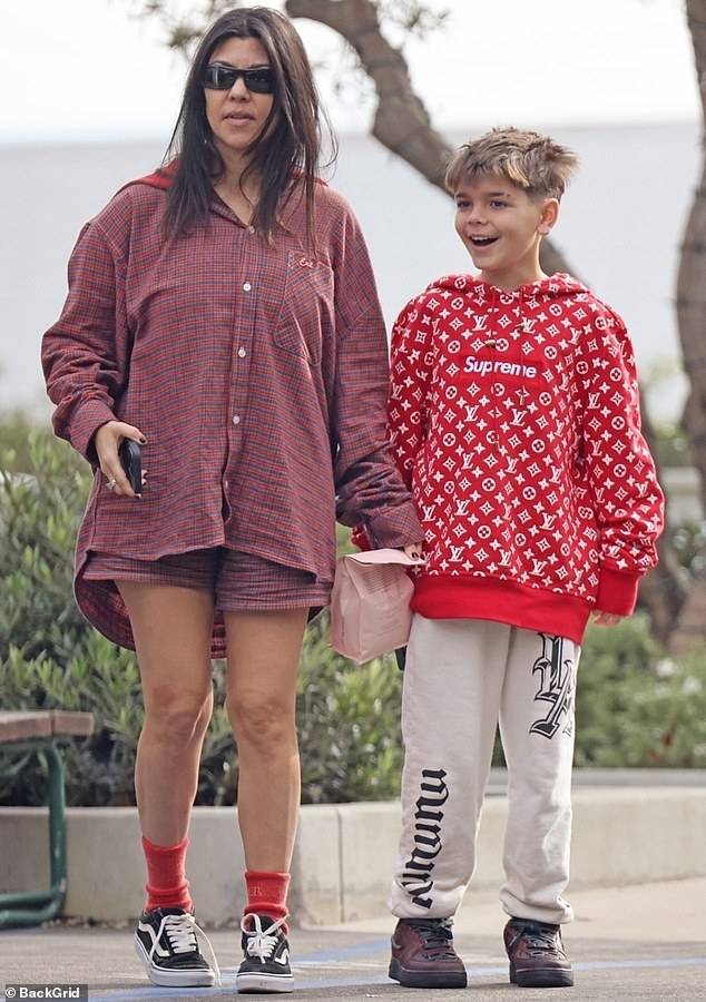 Along with Reign, Kourtney shares her two oldest children with Scott: son Mason, 15, and daughter Penelope, 12.