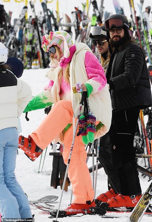 The outfit may have been eccentric, but the Project Runway alum exuded her signature effortless elegance while posing on the runways and taking selfies for Instagram.