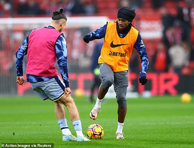 Radu Dragusin (left) battles to be fit for the clash against Wolves while Djed Spence (right) is suspended