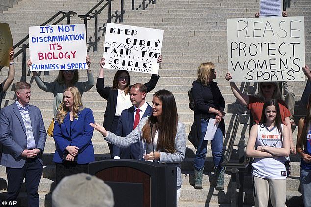 She sponsored HB11 in 2022, which banned transgender athletes from competing in girls' high school sports