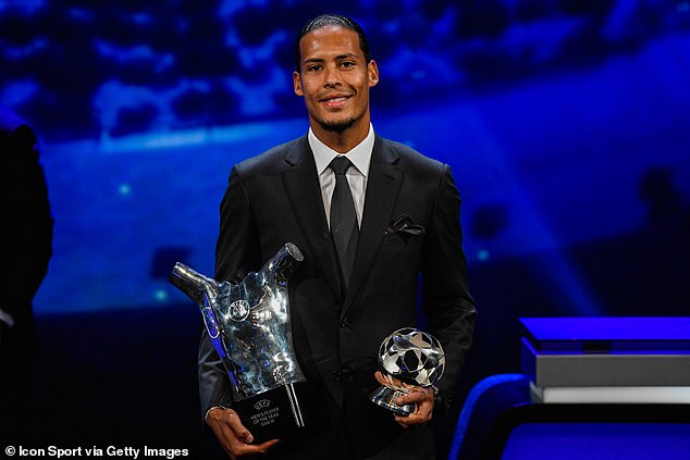 The Dutchman was virtually unbeatable during the Reds' march to the title in 2020. His form saw him narrowly miss out on the Ballon d'Or and claim the award for Europe's best player.