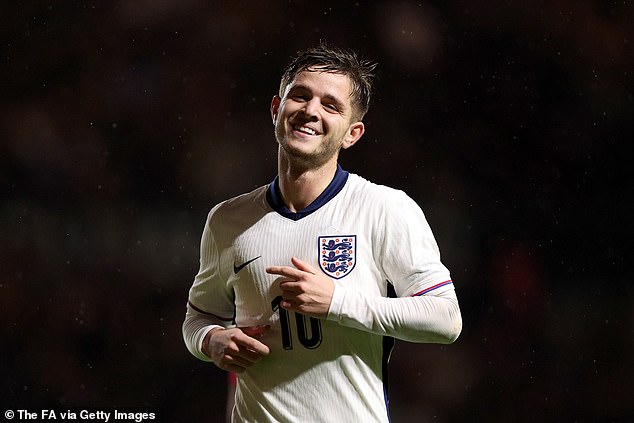 The 22-year-old has become a crucial figure in the England Under-21 team despite his limited minutes at club level.