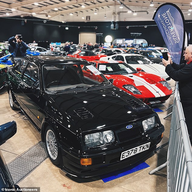 This 1987 Ford Sierra Cosworth RS500 in February 2023 caused the values ​​of this limited edition model to skyrocket when it sold for £596,250. Average values ​​are up again this year, says Hagerty