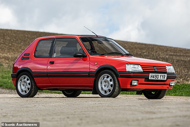 The biggest hatch engine in 2024 is the Peugeot 205 GTi, specifically the 1.9 versions