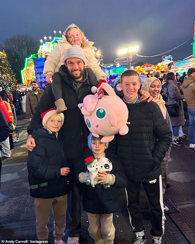 While Andy seemed smitten with his new love, he didn't share any photos with Lou on Christmas and instead posted a slew of beautiful photos with his kids, proving that he spent the holidays with them as well.