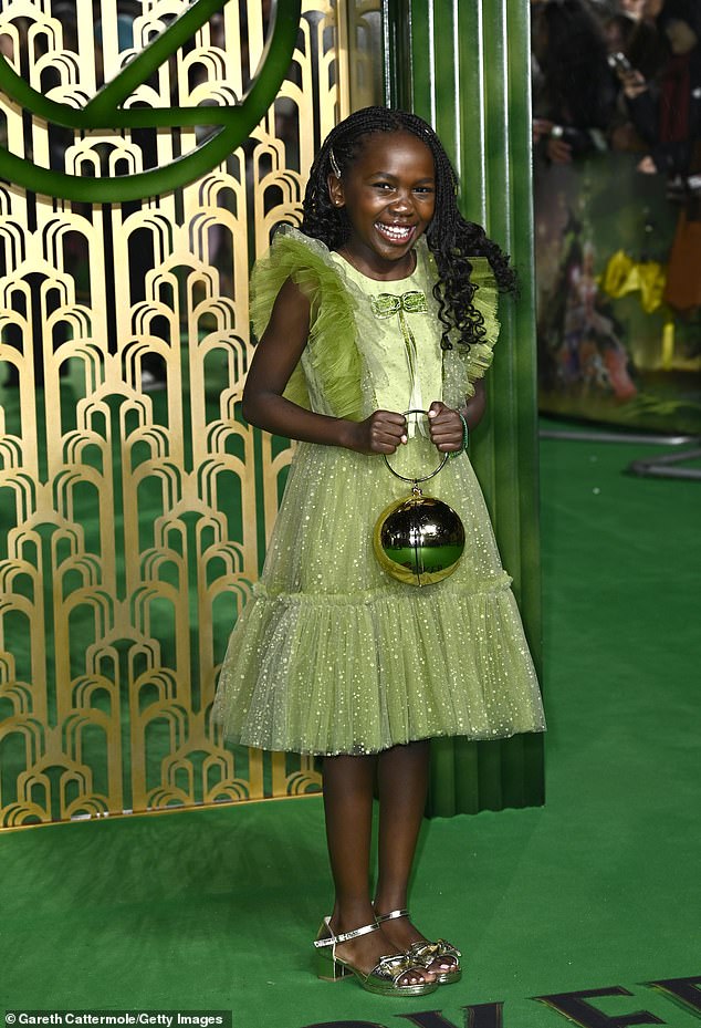 Karis attends the London premiere of Wicked: Part One at the Royal Festival Hall