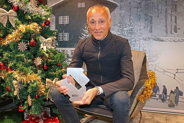 Last Christmas by WHAM! was crowned the UK's Christmas number one for the second year in a row, making official chart history (pictured, Andrew Ridgeley of WHAM!)