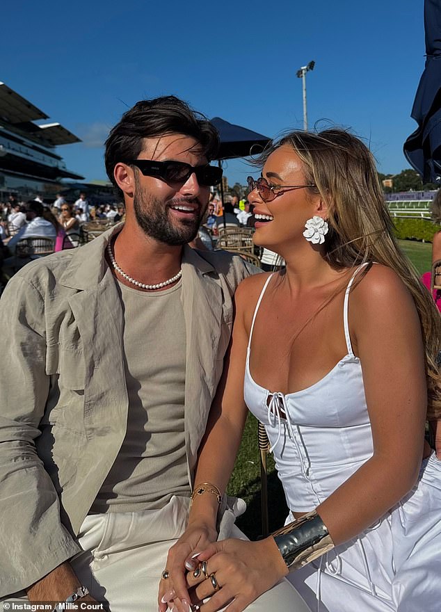 Millie and Liam (pictured) won the seventh series of Love Island in 2021 and dated for a year before briefly splitting in July 2022. They have since reconciled and have gone from strength to strength.