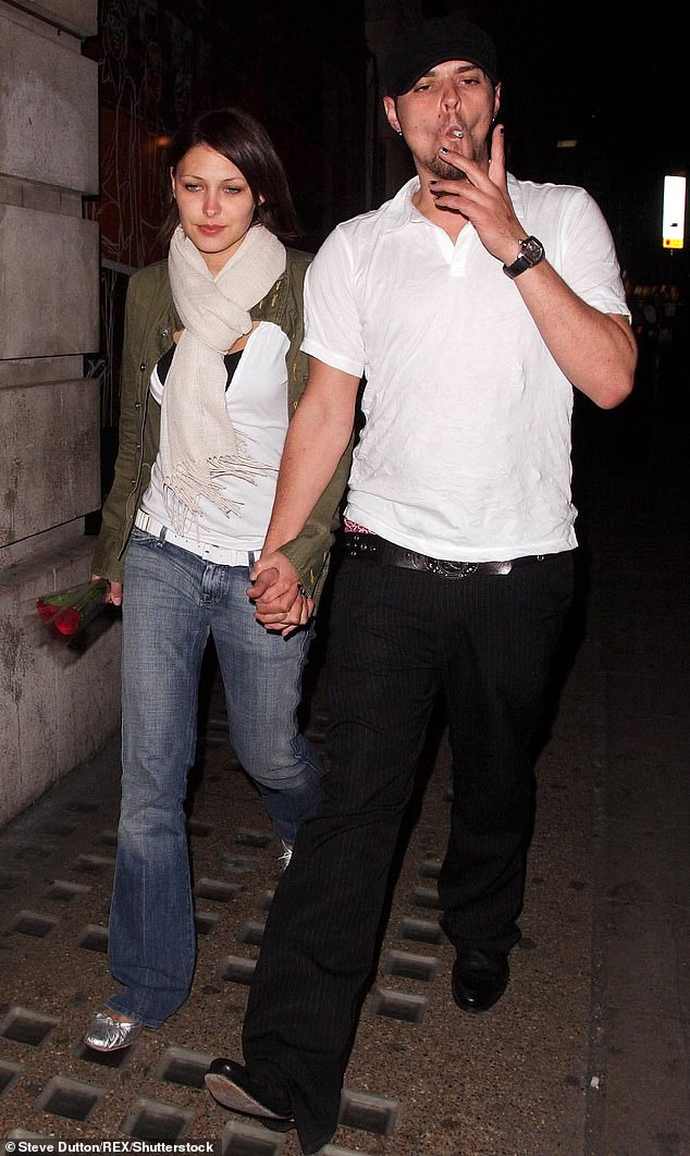 Just six months into their relationship, Matt entered rehab. They are photographed outside London's Movida nightclub in 2006.