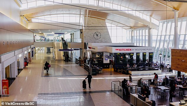 Morton said she first noticed signs of trouble when she arrived at Greenville-Spartanburg International Airport and was dropped off as staff tried to get her off the plane