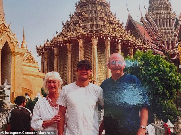 The 40-year-old was on holiday in Thailand with his parents when the deadly natural disaster struck.