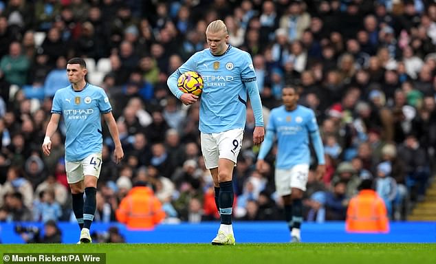 City have won just one of their last 13 games and dropped to seventh place in the Premier League.