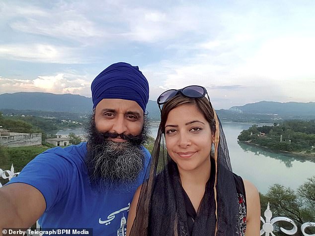 Ramandeep Kaur Mann (right), 38, from Littleover, Derby, who was sentenced to death in October 2023 after being found guilty of the murder of her husband Sukhjeet Singh (left).