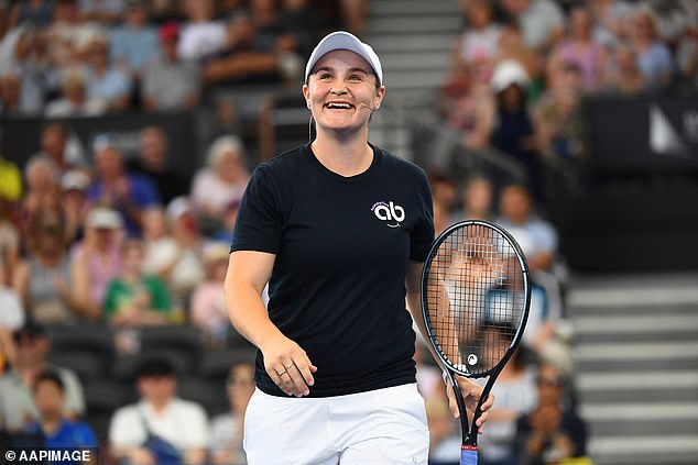 Barty retired from tennis in 2022 before having her first child, Hayen, in 2023.