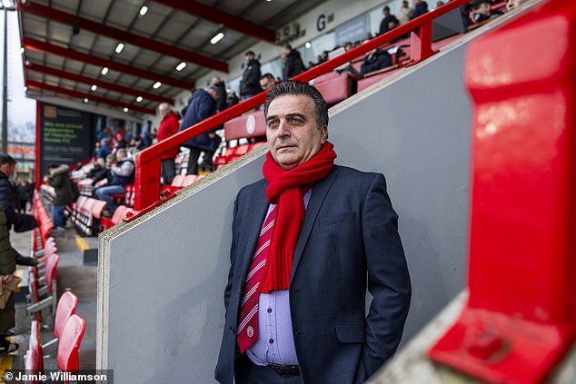 Local businessman Serif Zengin is determined to take Accies back in a big way