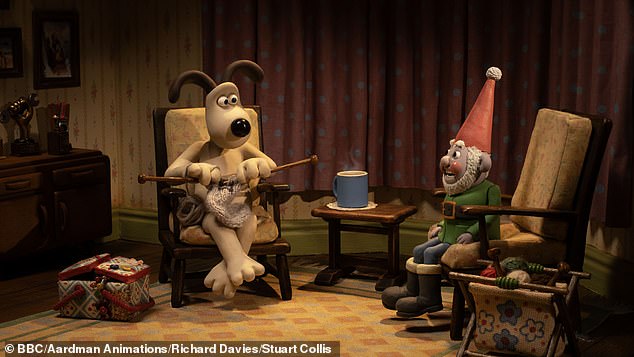 The highly anticipated feature film saw Gromit's growing concern as Wallace becomes overly dependent on his inventions, which is justified when Wallace creates an 