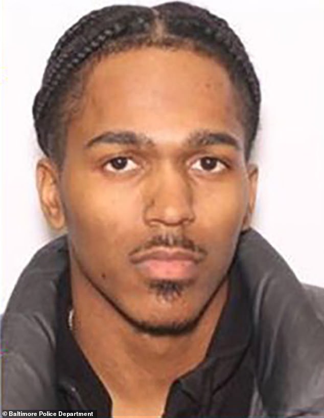 Baltimore County police say 24-year-old Amir Johnson 'is wanted in connection with the death of his ex-girlfriend