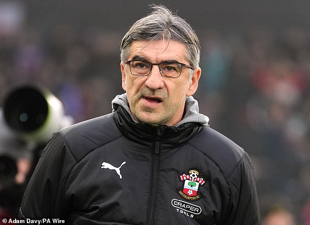 Ivan Juric is yet to score a point as Southampton manager since joining on December 21.