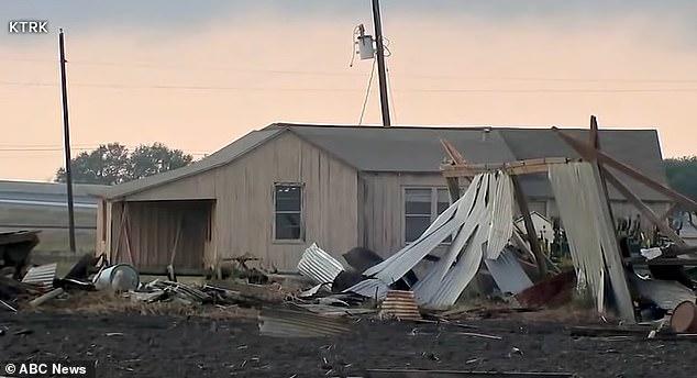 States including Texas, Louisiana, Mississippi and Alabama were all hit by tornadoes, high winds and hail on Thursday and Friday