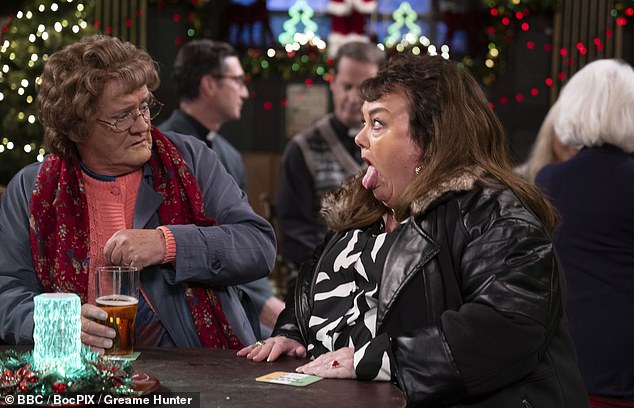 In the latest episode of Mrs Brown's Boys, which had previously been described as 