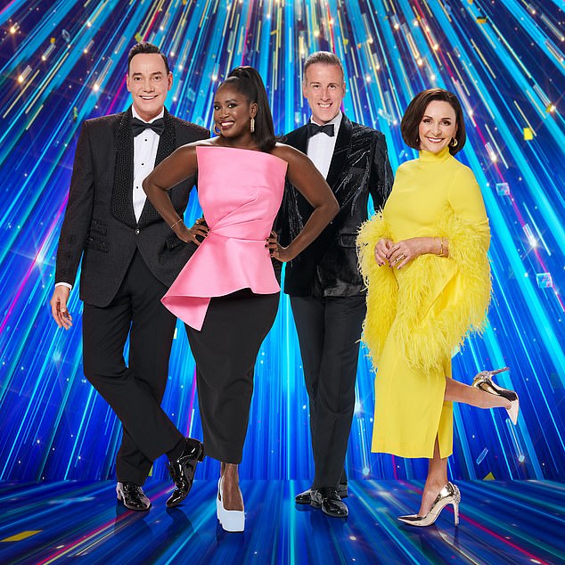 She revealed that while this year's Strictly winner Chris Macusland will not be able to join the Strictly Live Tour next year due to work commitments, he will be taking part for the first time, alongside judges Shirley Ballas, Anton Du Beke and Craig Revel Horwood (pictured).