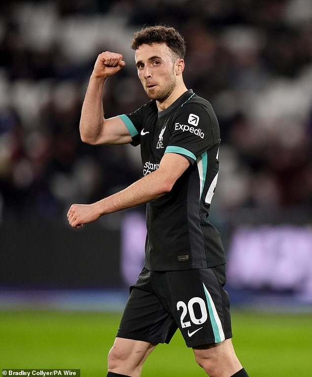 Diogo Jota came off the bench to close the win with a curling shot into the top corner.