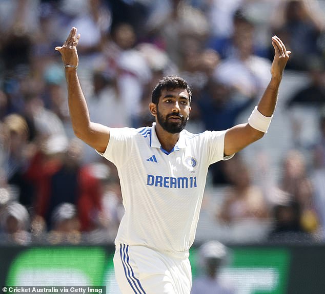 Konstas came second in the second round with Indian master Bumrah.