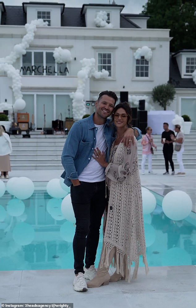 The couple finally completed work on the luxurious £3.5million mansion in August last year and celebrated with a Coachella-inspired party in their huge garden.