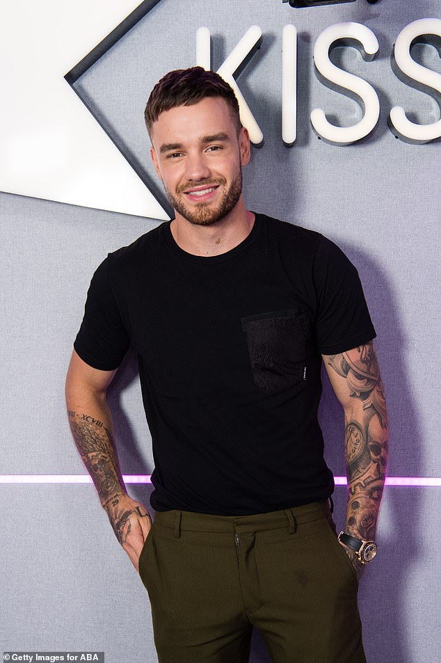 Payne photographed at Kiss FM Studio's on September 3, 2019