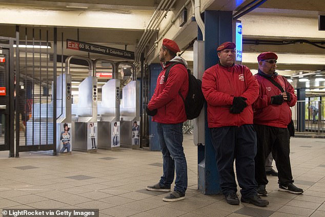 He claimed that crime in the New York City subway system is as bad as it was when he first founded the group in 1979.