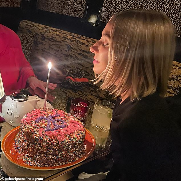 The Bad Blood hitmaker was among the guests at the stylist's birthday celebrations in New York City. Avignone shared several snaps from the party on her Instagram on Sunday.