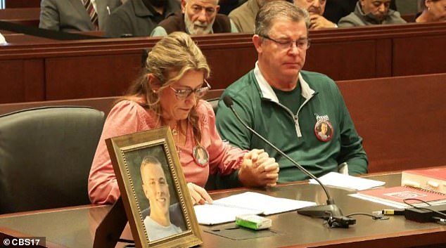 Amy and Mark Garrity stood face to face with Zarka in a Raleigh courtroom as he was sentenced to five years behind bars for their son's murder