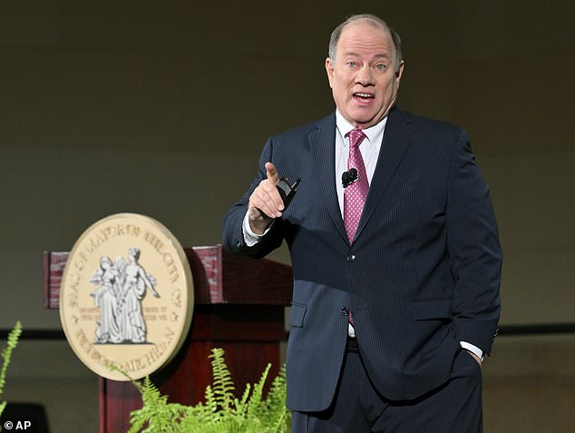 Democrat Mike Duggan, mayor of Detroit, is running to replace Gretchen Whitmer as governor of Michigan