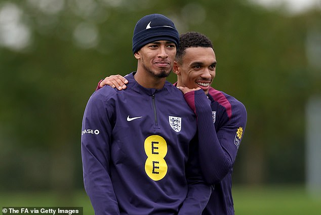 Alexander-Arnold has been consistently linked with a move to Carlo Ancelotti's side this season, and is close to his England team-mate and Real Madrid star Jude Bellingham.