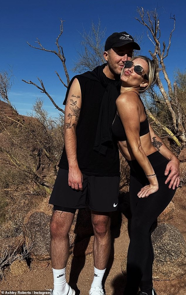 The couple have been enjoying a sun-soaked holiday in the US this Christmas.