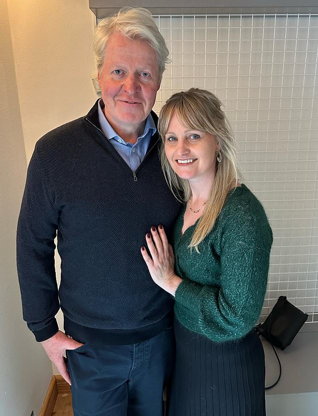 Earl Spencer confirmed his relationship with Dr. Cat Jarman (pictured together) in October.