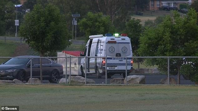 A SWAT team, Dog Squad, PolAir, specialist paramedics and a BearCat, a black armored vehicle, were spotted on Andrew's Road in Varroville early on Tuesday morning.