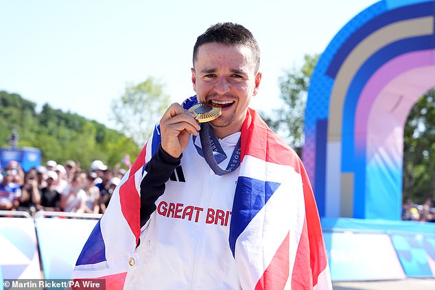 Tom Pidcock wins mountain biking gold and is rewarded with an OBE