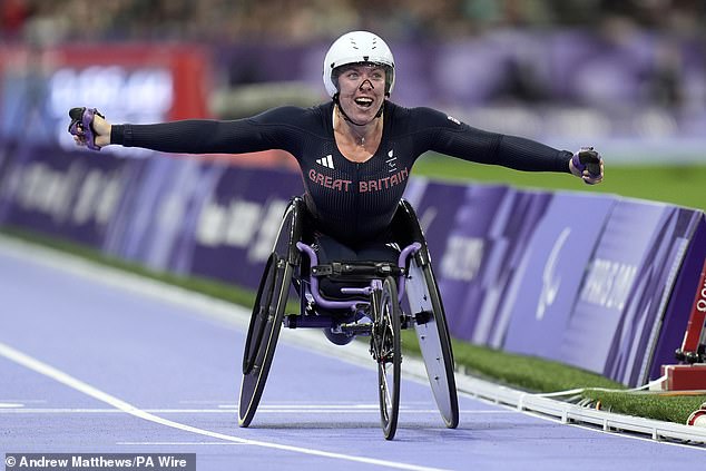 Hannah Cockroft becomes CBE after winning two more golds at the Paralympic Games