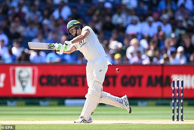 Konstas' spectacular half-century off just 52 balls set the tone for the first innings at the MCG