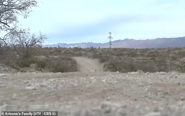 Authorities tracked Clifford's truck to a deserted stretch of road northeast of Tucson, about 14 miles (23 kilometers) from the family home