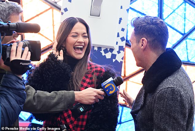 The co-stars' chemistry was evident as they shared laughs during pre-show interviews.