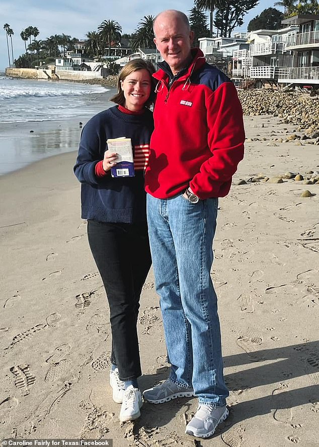 GOP megadonor Alex Fairly and his daughter Caroline, who won a seat in the Texas House in a landslide victory in November