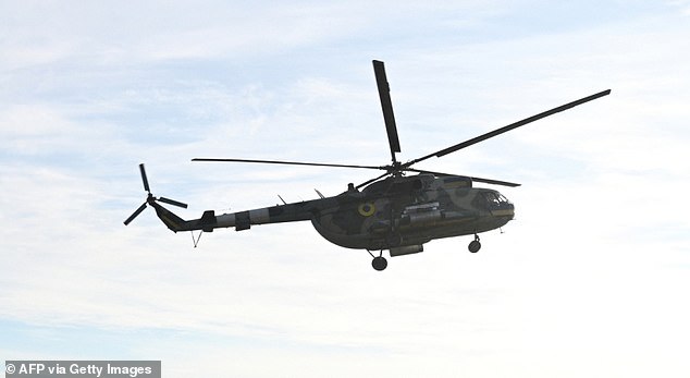 The Mi-8 helicopter (photo) is one of Putin's flagship helicopters