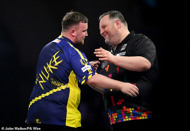 Littler booked his place in the final eight after a narrow victory over Ryan Joyce on Monday.